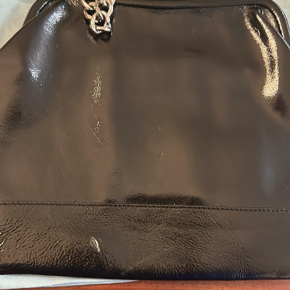 Hobo International black patent purse - Picture 4 of 4